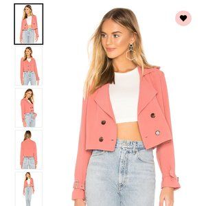 superdown Ariel Crop Trench Coat